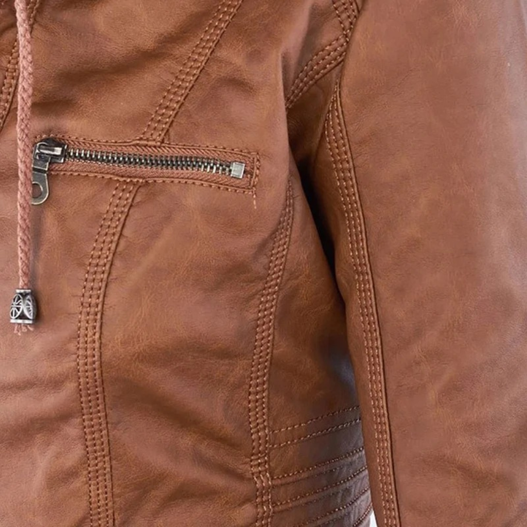 Isabella | Damen Jacke mit Kapuze für Freizeit