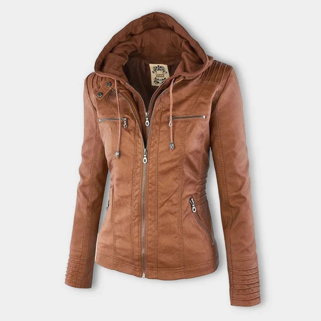 Isabella | Damen Jacke mit Kapuze für Freizeit