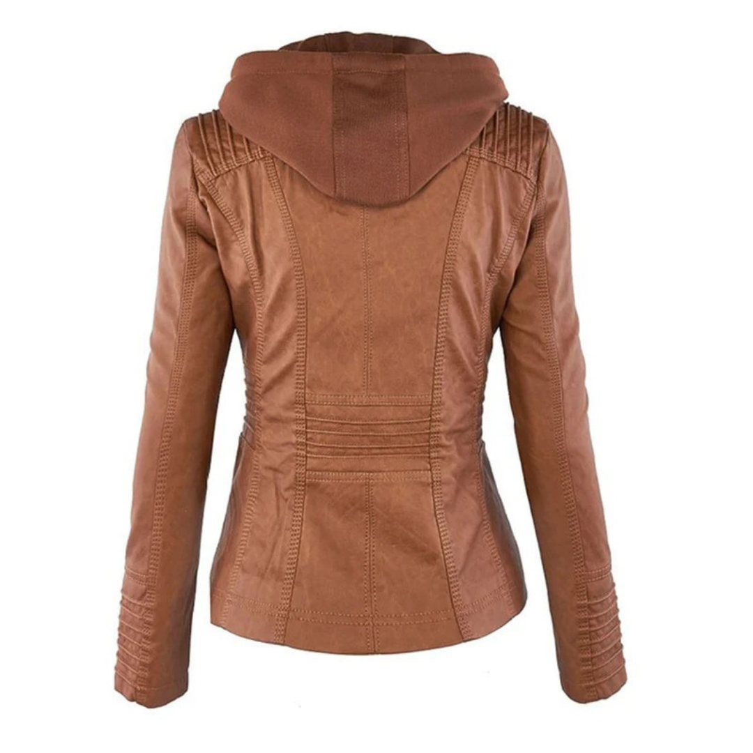 Isabella | Damen Jacke mit Kapuze für Freizeit