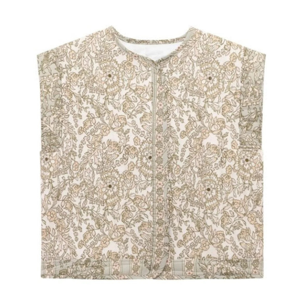 Isla | Damen Blumen Weste Mit Muster Und Komfort Design