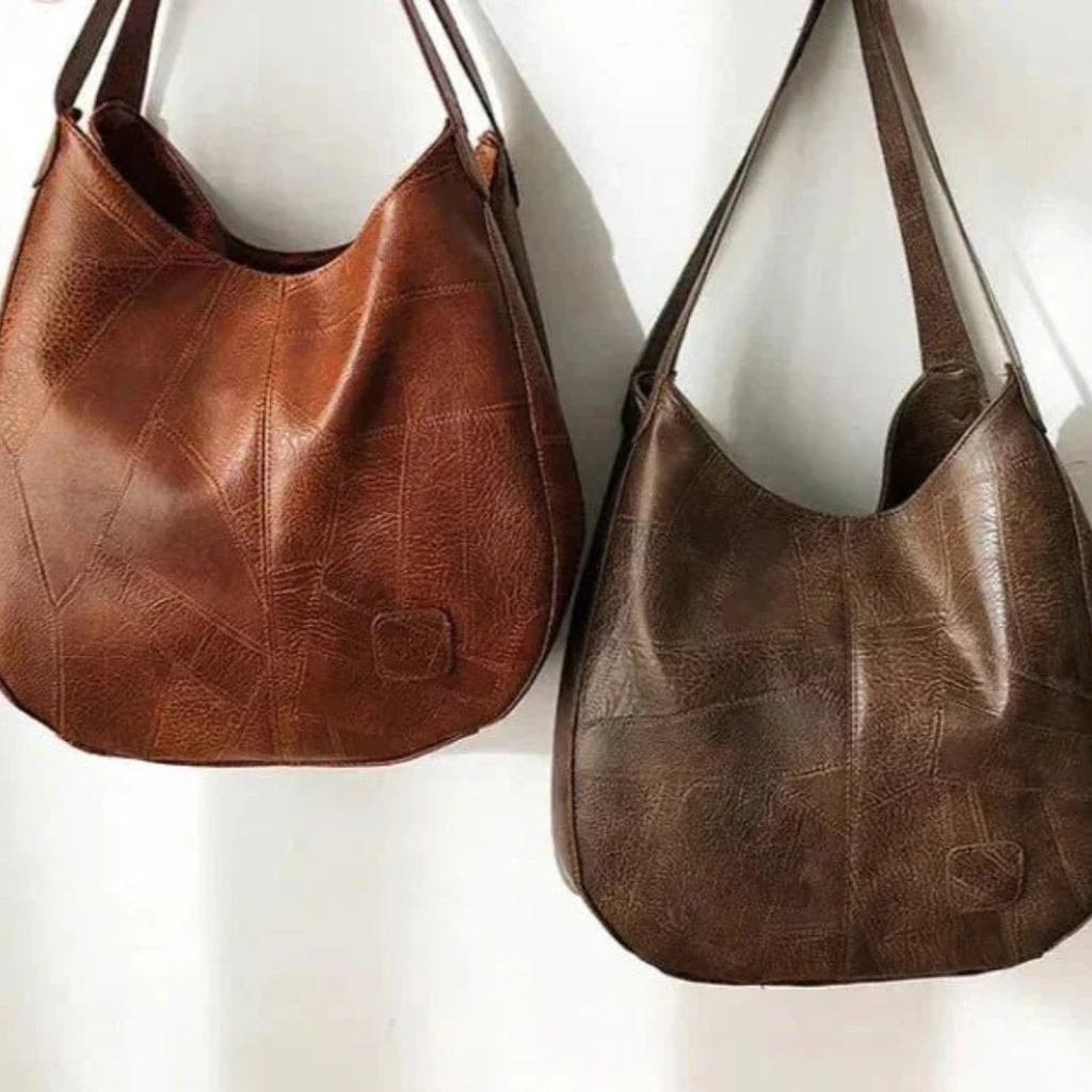 Isolde | Damen Elegante Leder Hobo Tasche