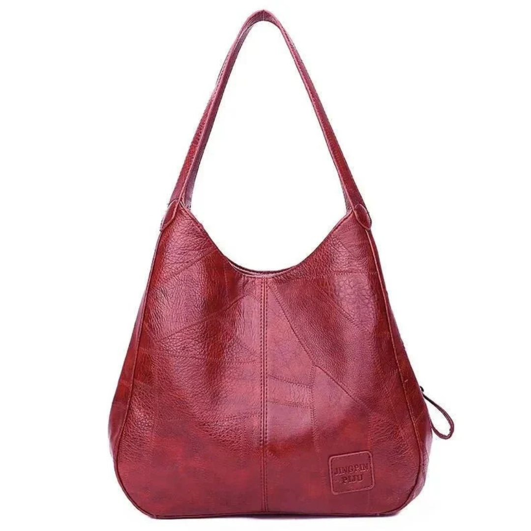 Isolde | Damen Elegante Leder Hobo Tasche