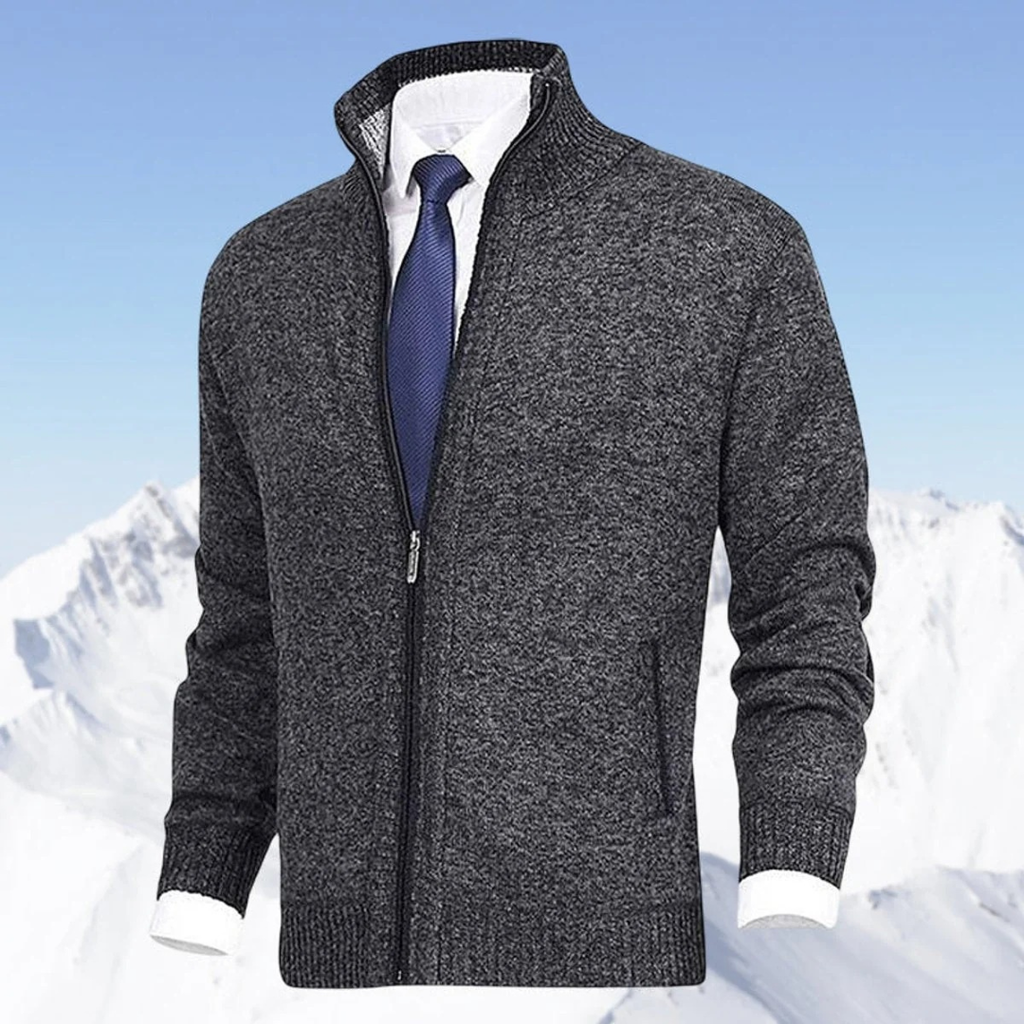 Jakob | Herren Warme Strickjacke für den Winter