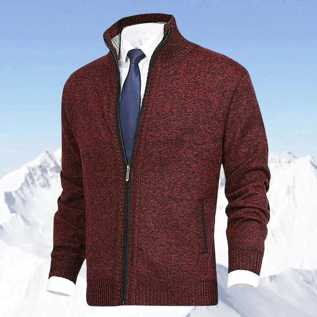 Jakob | Herren Warme Strickjacke für den Winter
