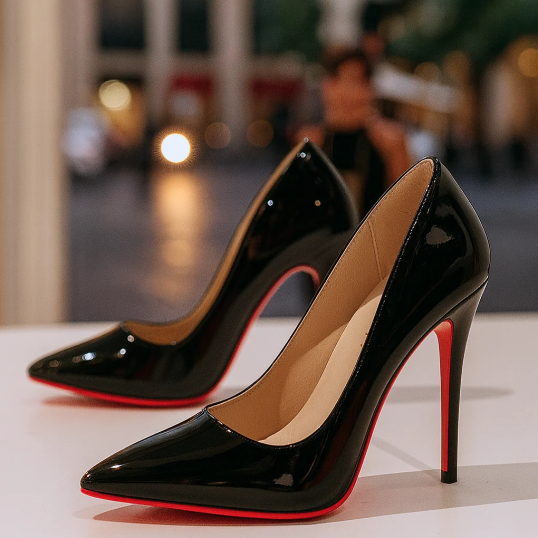 Jana | Damen Orthopädische Schwarze High Heels