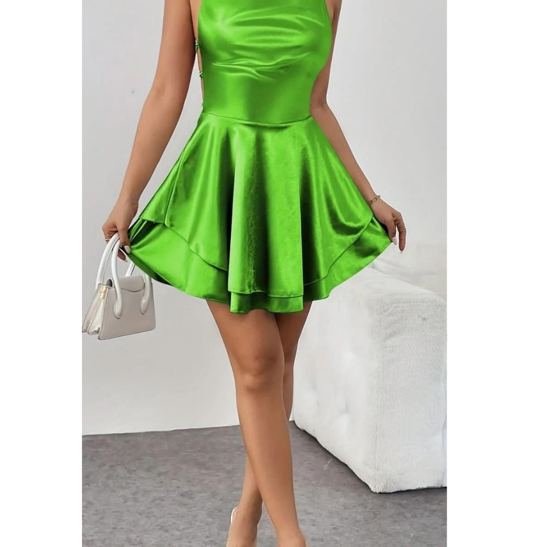 Jette | Damen Elegante Cocktailkleid Mini-Kleid