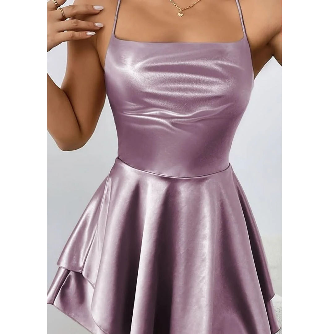 Jette | Damen Elegante Cocktailkleid Mini-Kleid