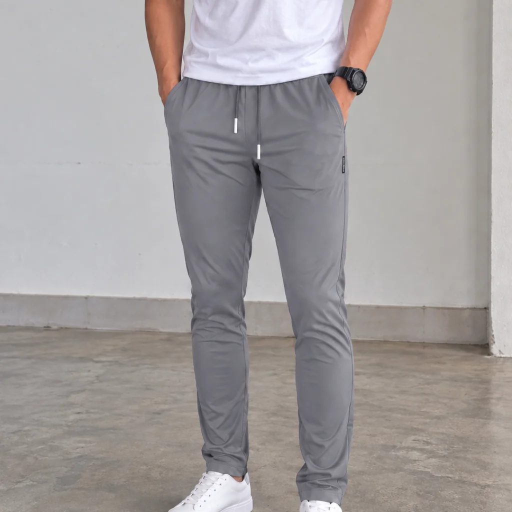 Jonas | Herren Hose mit Kordelzug und Stretch Design
