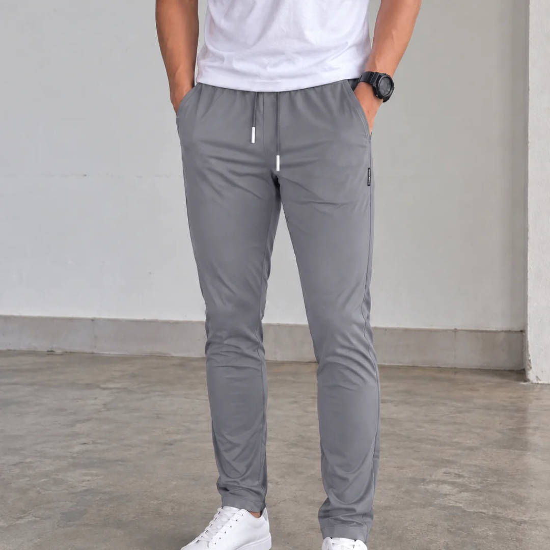 Jonas | Herren Hose mit Kordelzug und Stretch Design