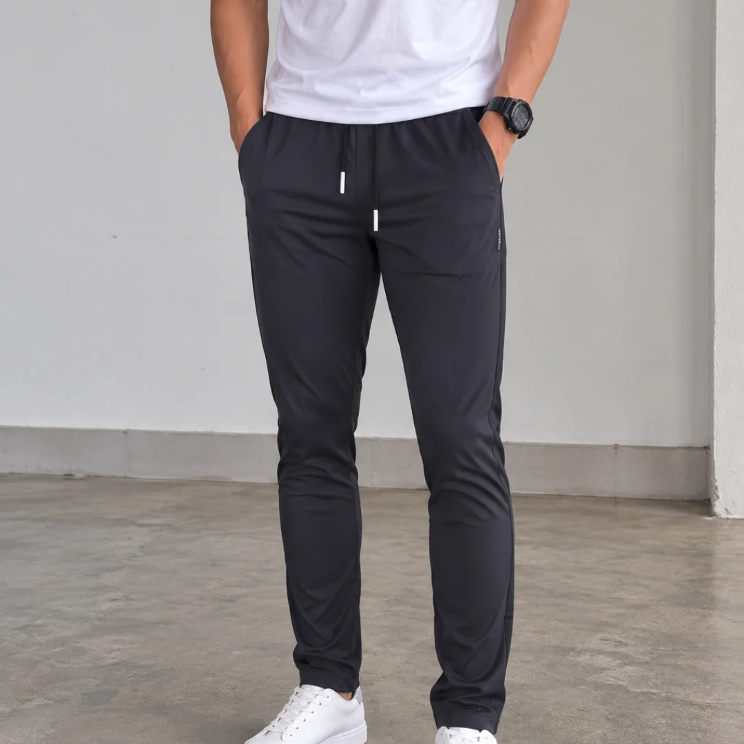 Jonas | Herren Hose mit Kordelzug und Stretch Design