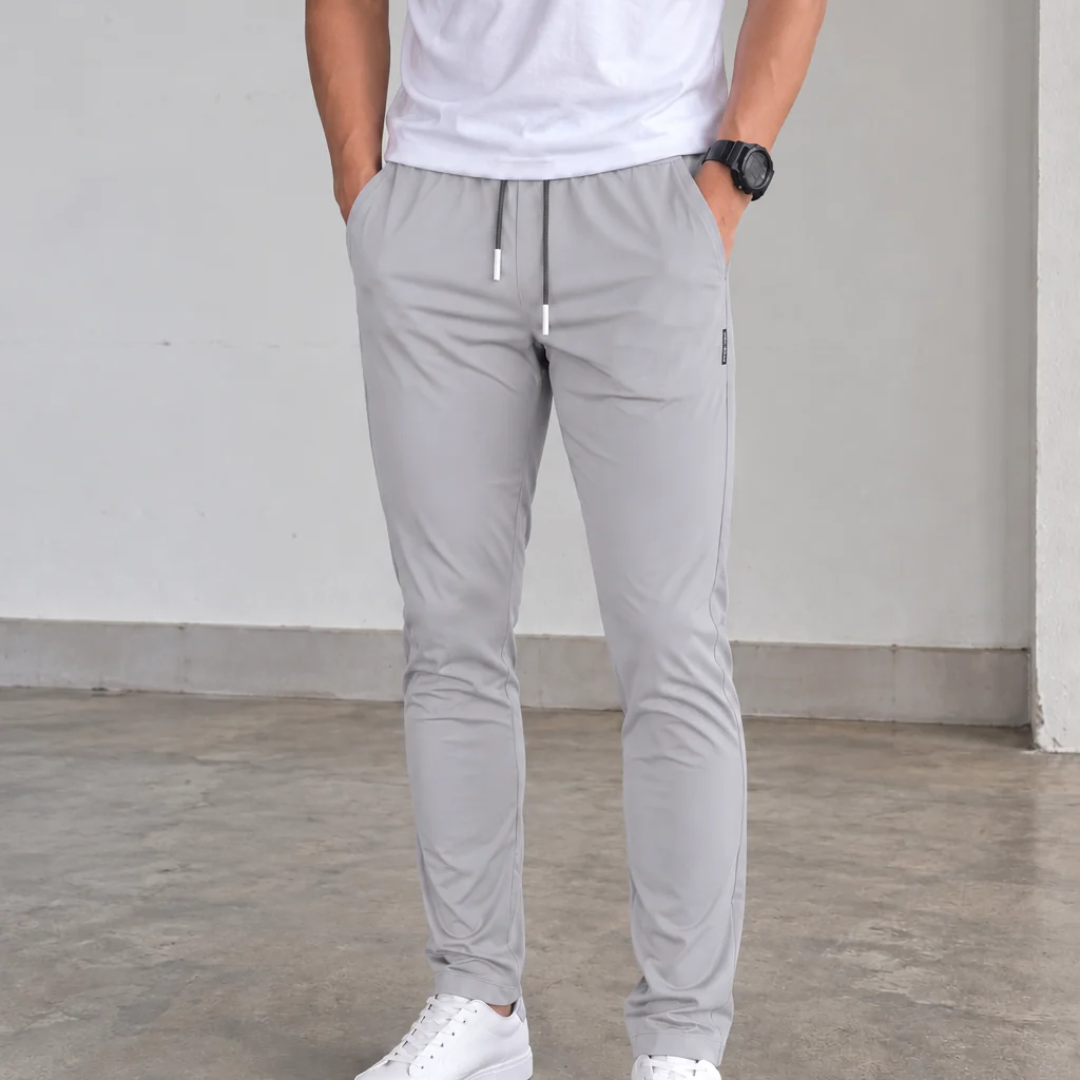 Jonas | Herren Hose mit Kordelzug und Stretch Design