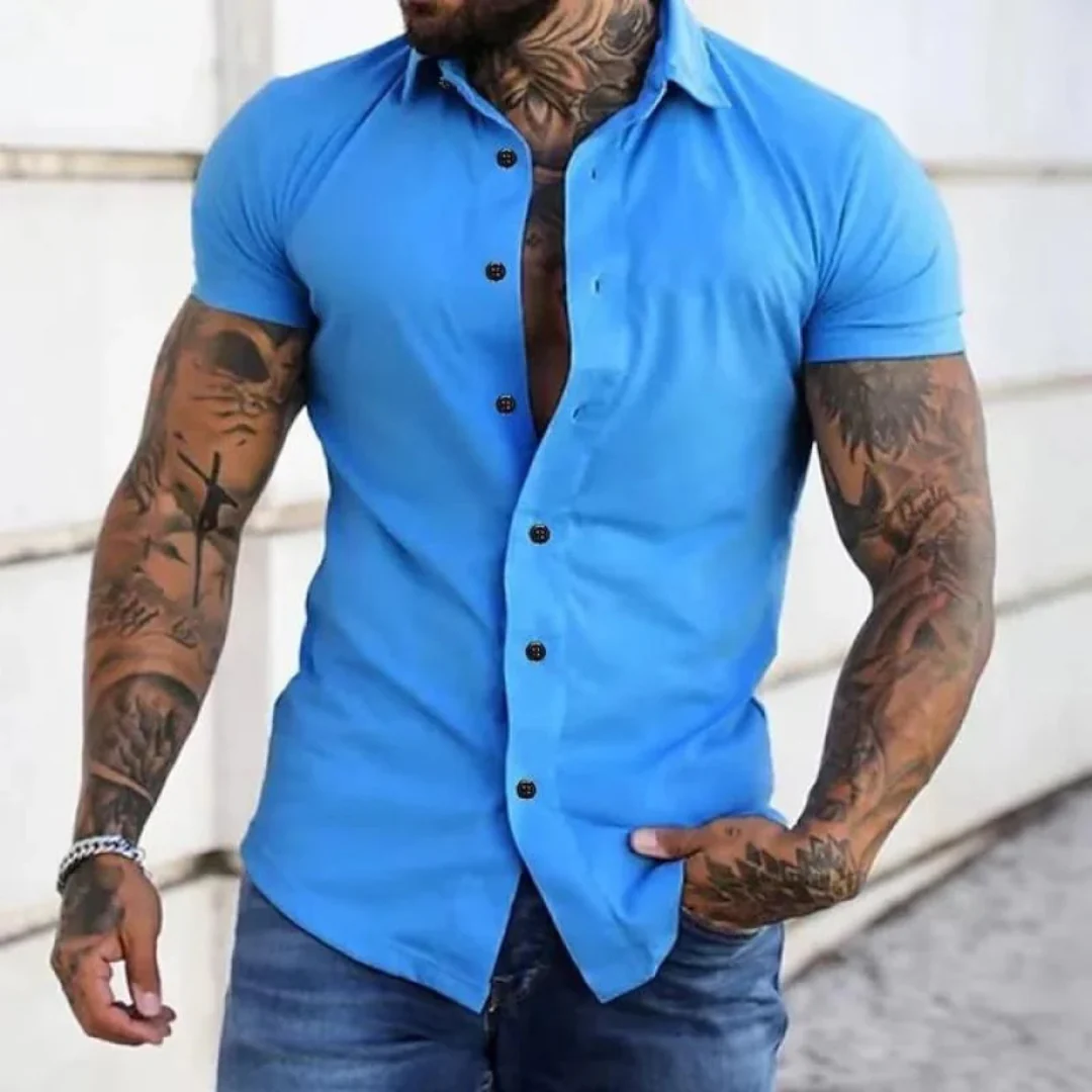 Joris | Herren Sommer Hemd Schlicht