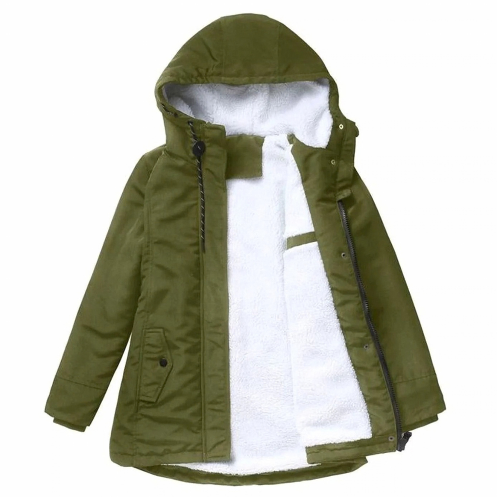 Josefa | Damen Winterjacke isoliert und warm mit Kapuze