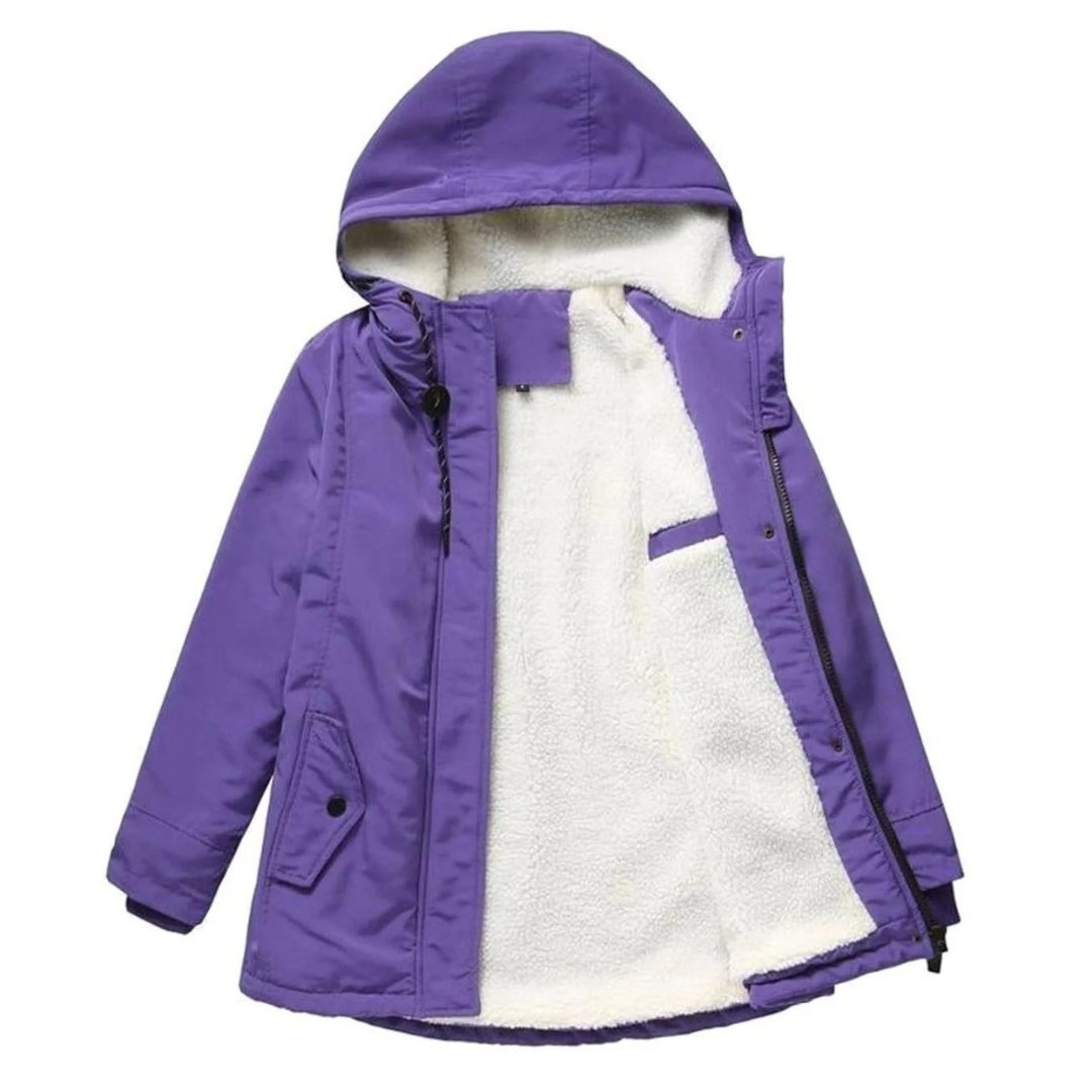 Josefa | Damen Winterjacke isoliert und warm mit Kapuze