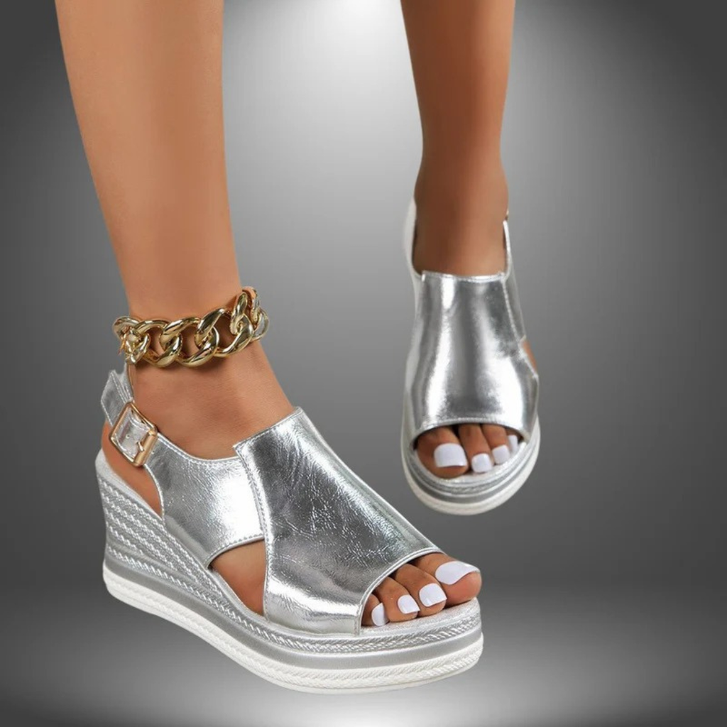 Josephine | Damen Orthopädische Plateau Sandalen