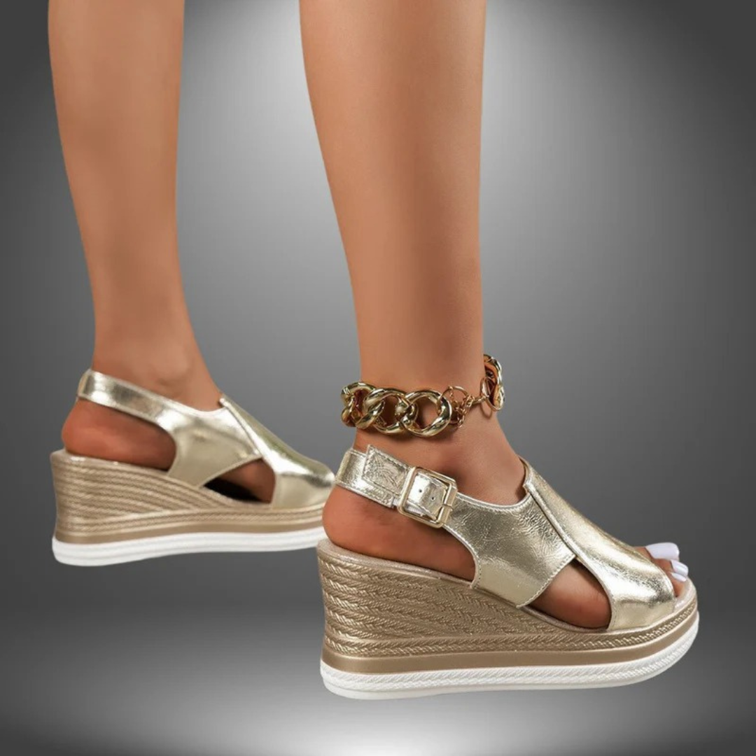 Josephine | Damen Orthopädische Plateau Sandalen