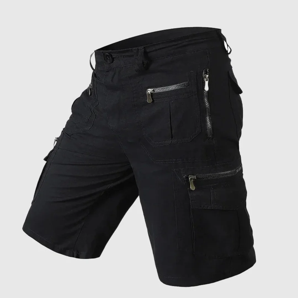 Julian | Herren Cargo Shorts Mit Reißverschluss Taschen Für Sommer