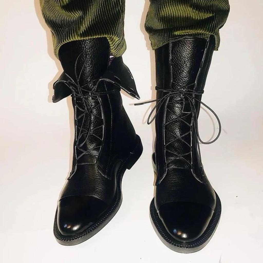 Juliana | Damen Orthopädische Stiefeletten Mit Vintage Design Und Komfort