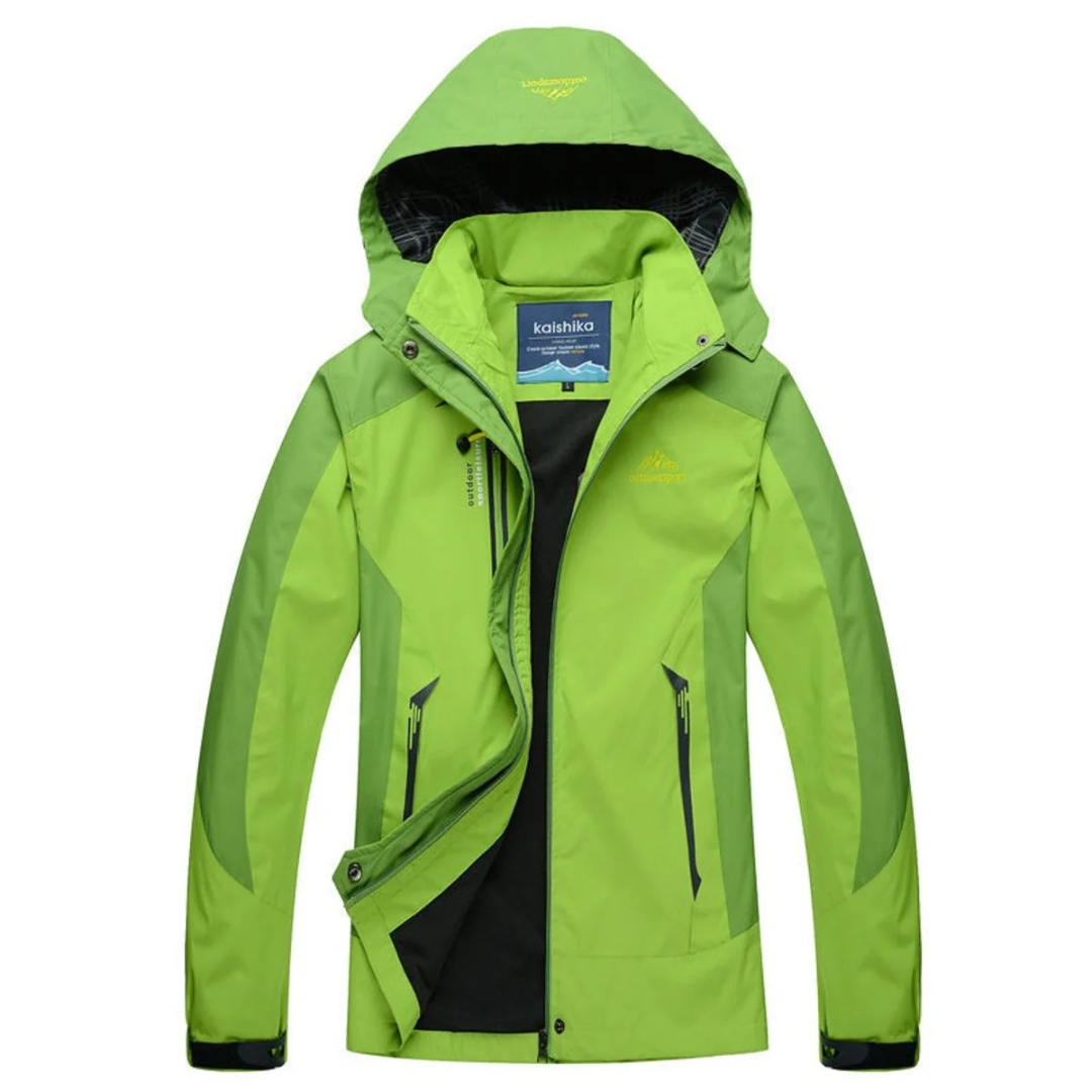 Juna | Damen Leichte Wasserdichte Regenjacke mit Kapuze