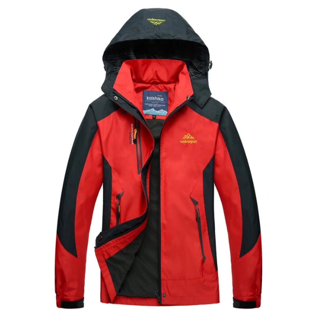 Juna | Damen Leichte Wasserdichte Regenjacke mit Kapuze