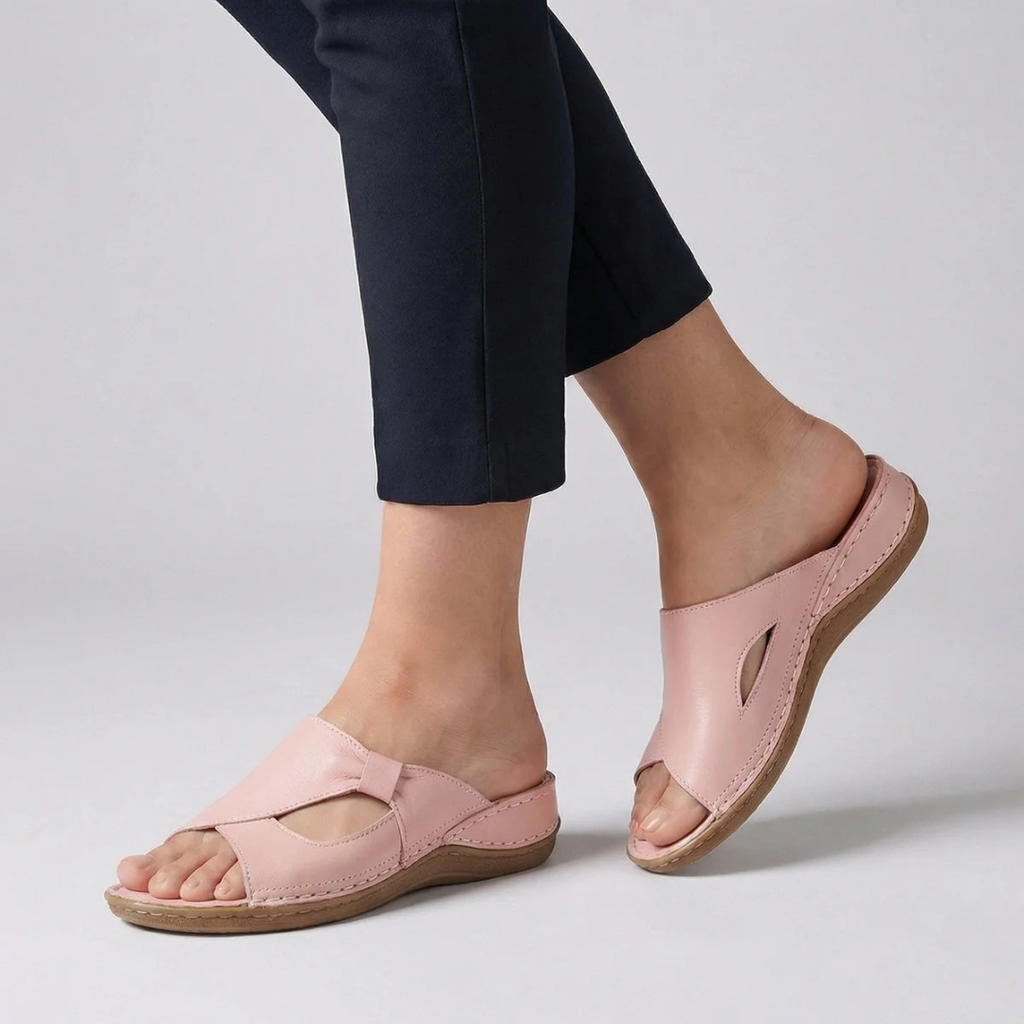 Juna | Damen Orthopädische Elegante Slip-On Sandalen