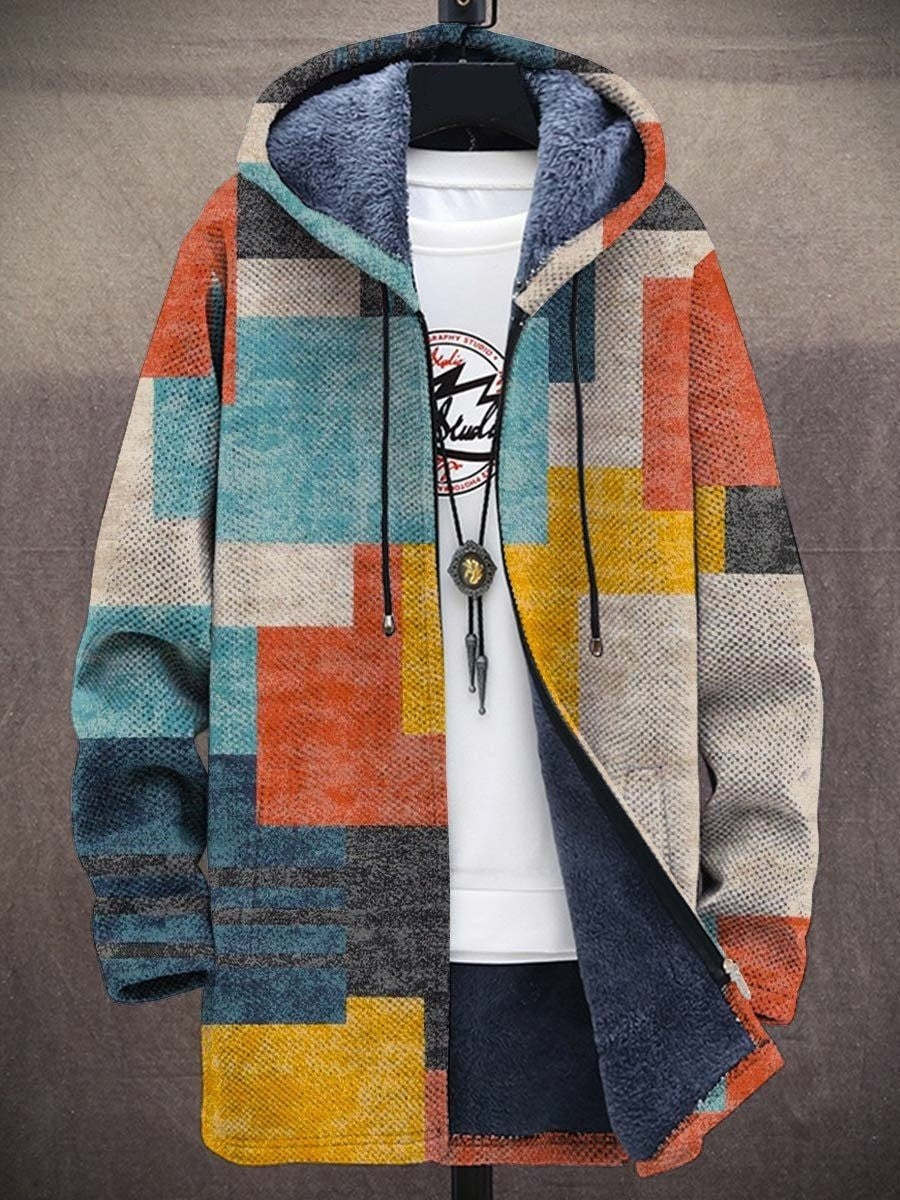 Juna | Damen Zip Hoodie Oversize Strickjacke