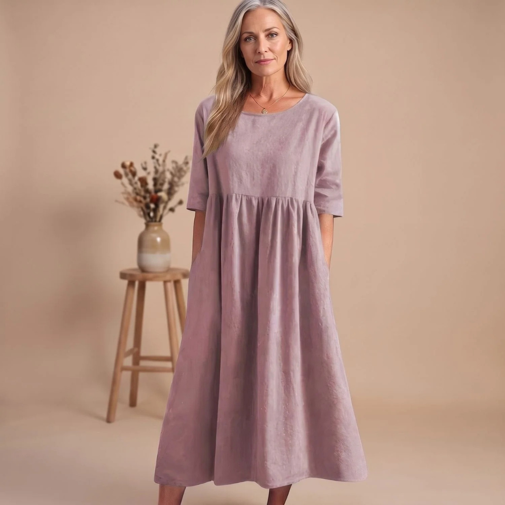 Jutta | Damen Abendkleid mit Taschen