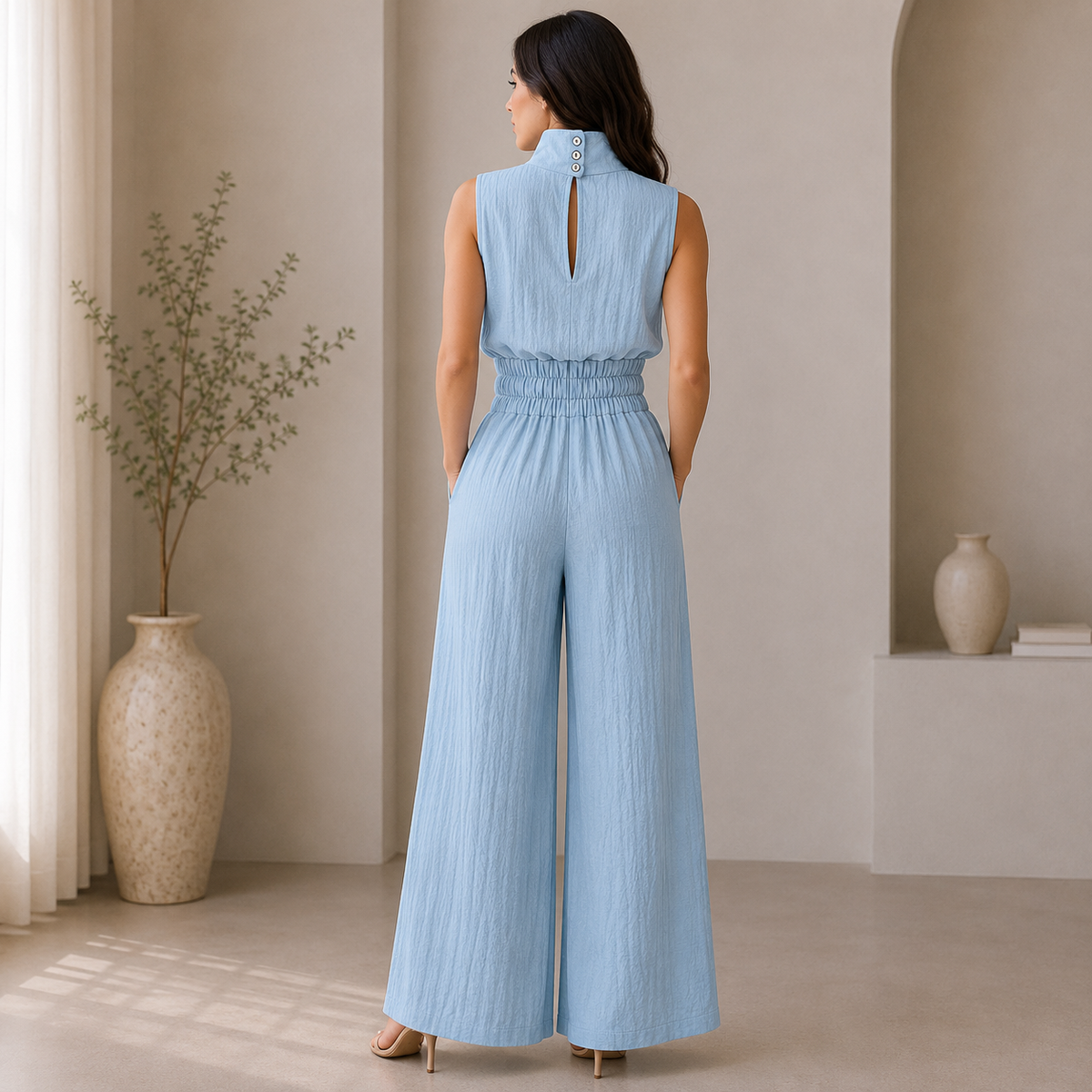 Jutta | Stilvoller Damen Zweiteiler mit Hose und Oberteil