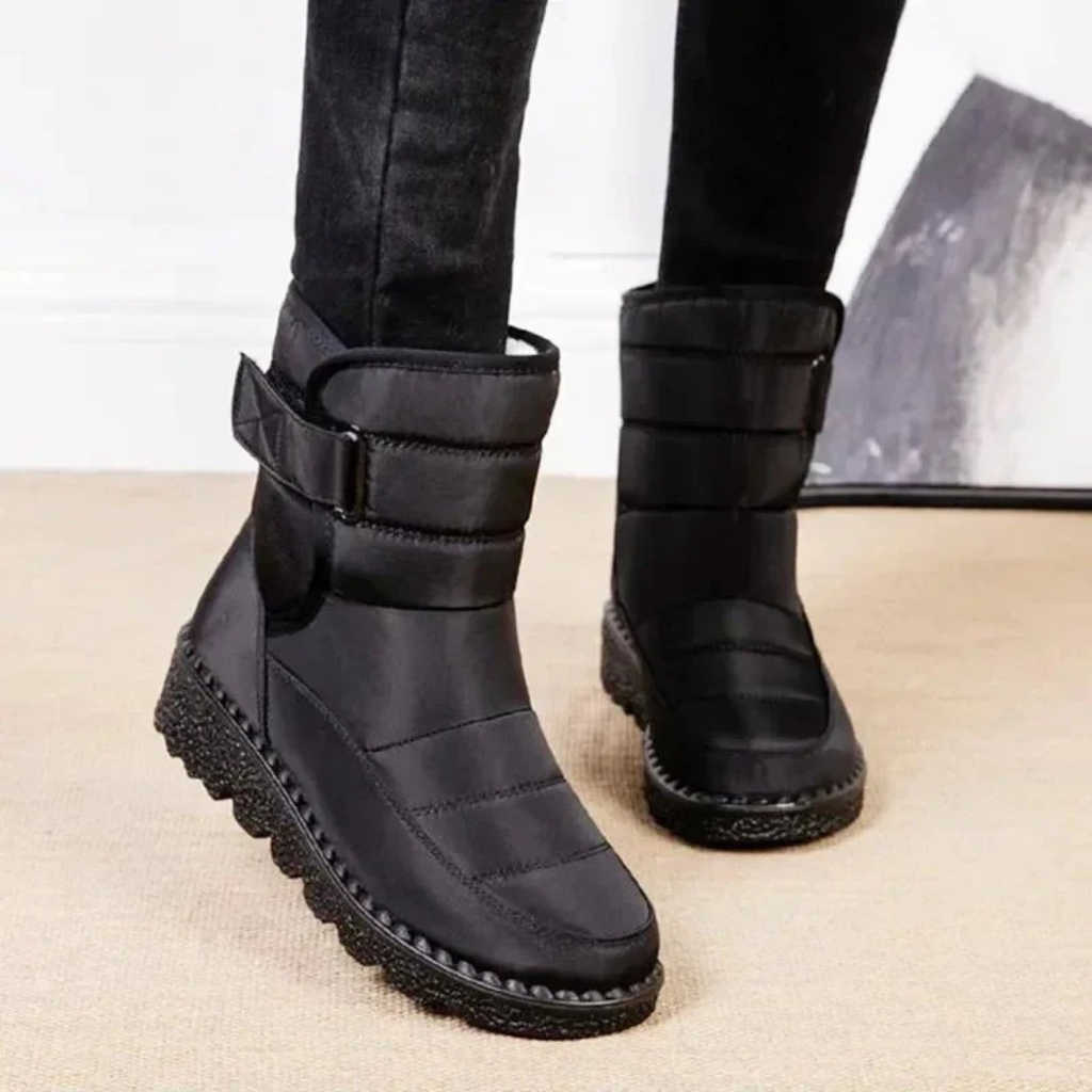 Karla | Damen Warme Wasserdichte Schuhe Stiefel