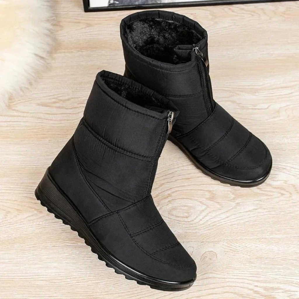 Karla | Damen Warme Wasserdichte Schuhe Stiefel