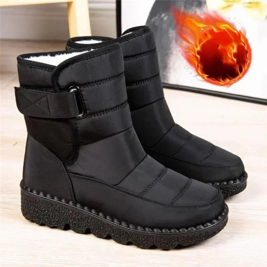 Karla | Damen Warme Wasserdichte Schuhe Stiefel