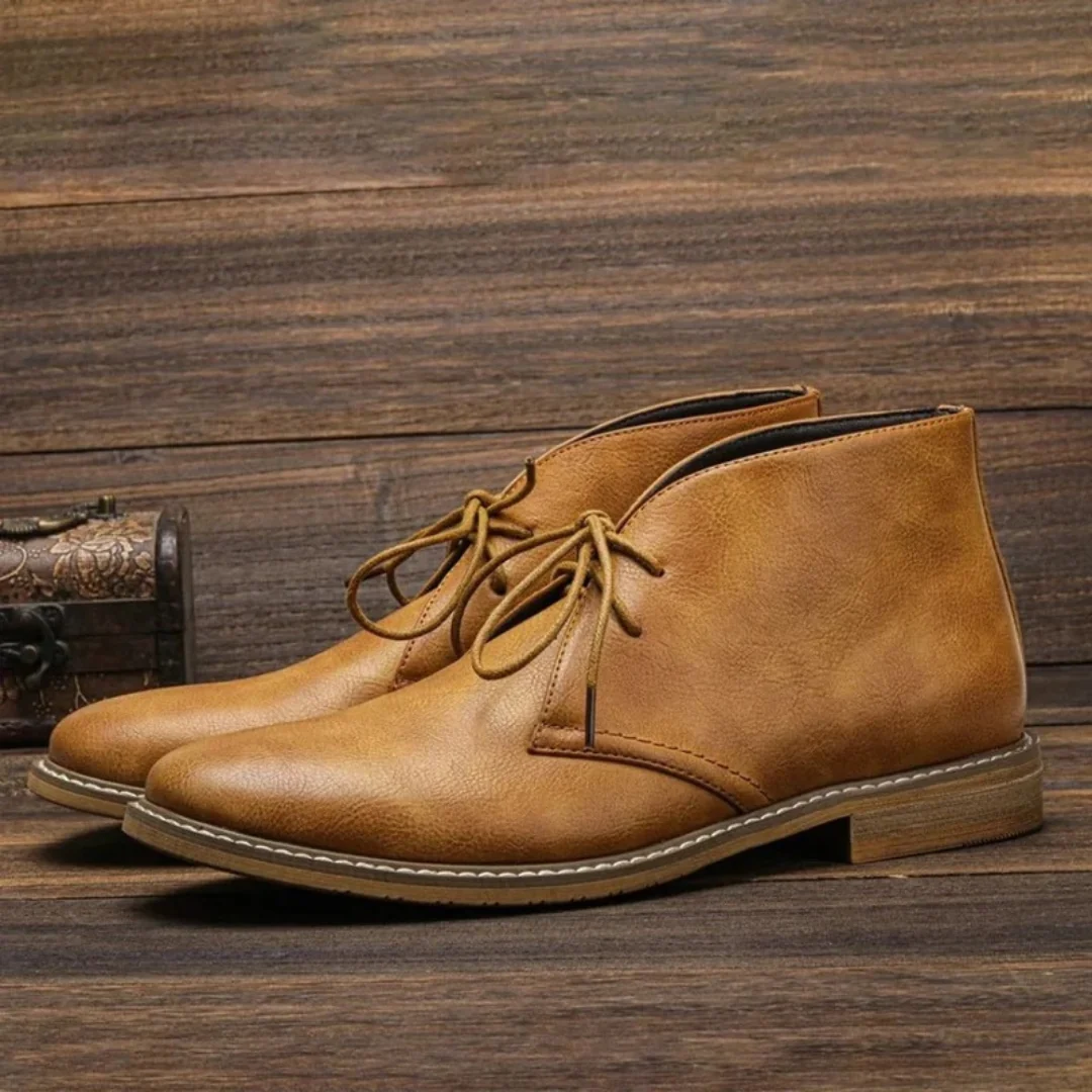 Kaspar | Herren Leder Boots für Freizeit