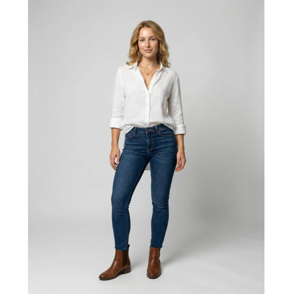 Katharina | Damen Sommer Bluse Mit Kragen