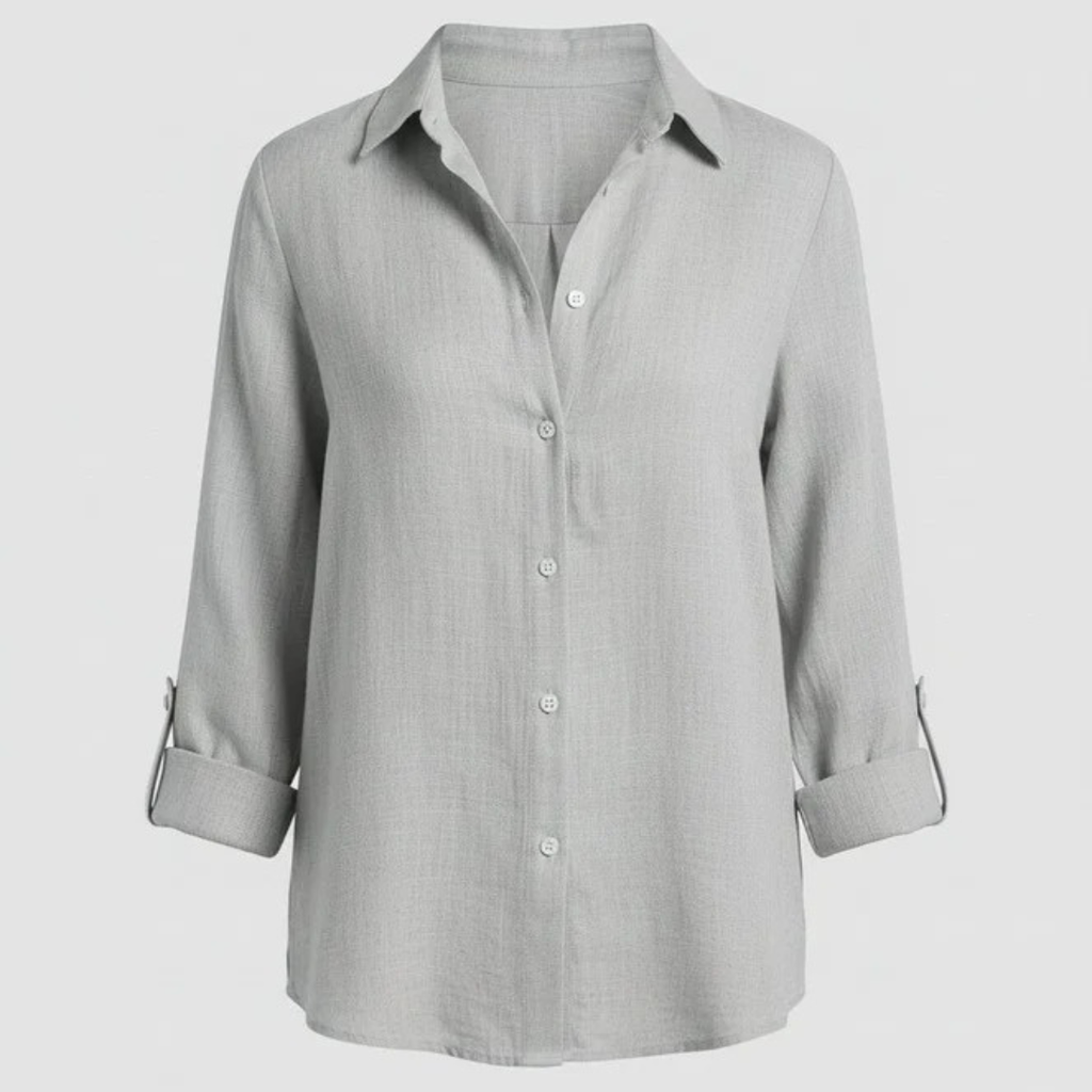 Katharina | Damen Sommer Bluse Mit Kragen