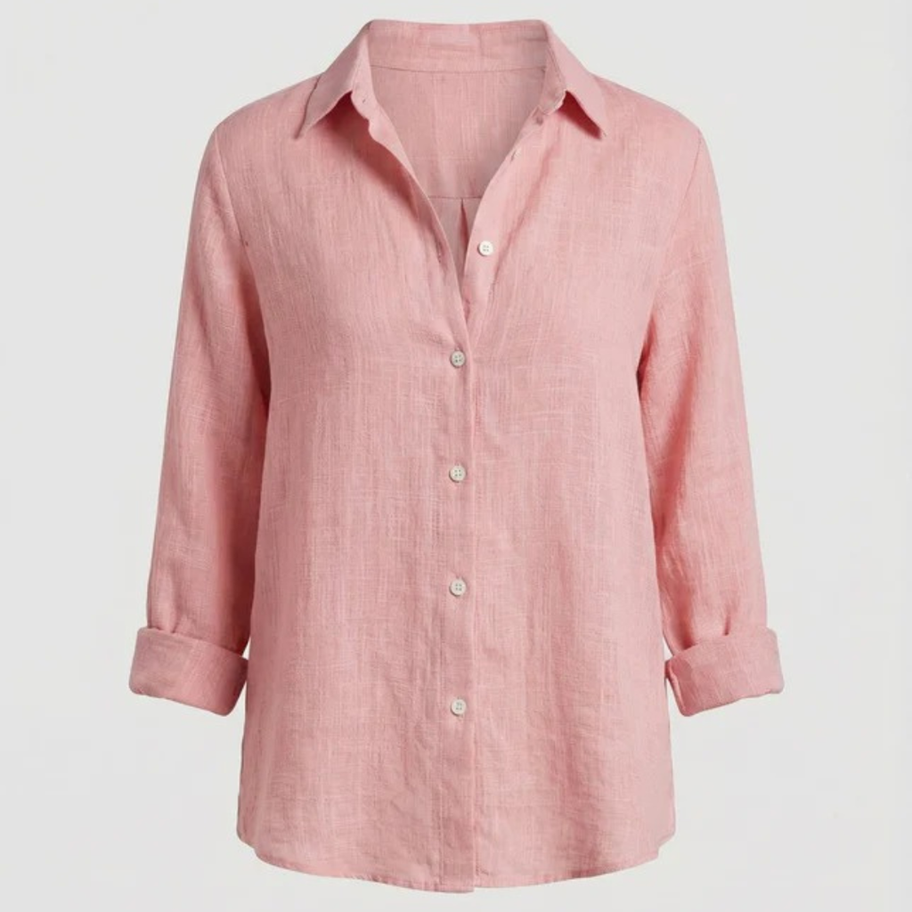 Katharina | Damen Sommer Bluse Mit Kragen