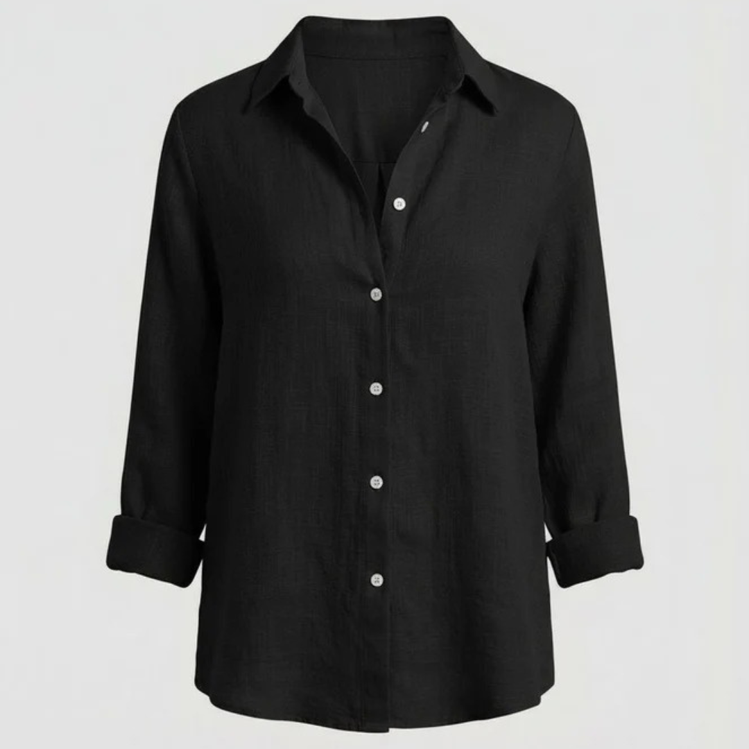 Katharina | Damen Sommer Bluse Mit Kragen