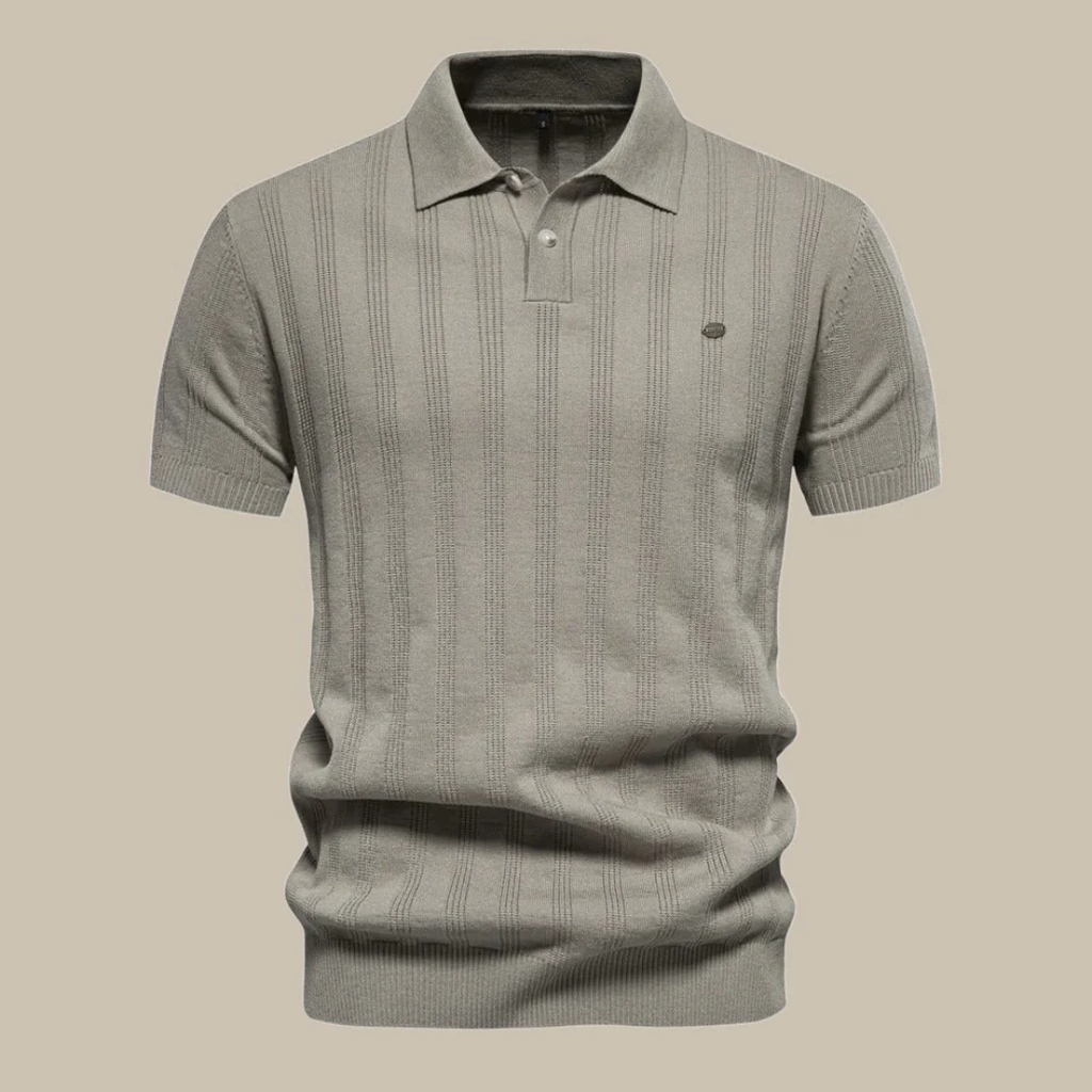 Keno | Herren Poloshirt Mit Struktur Alltag