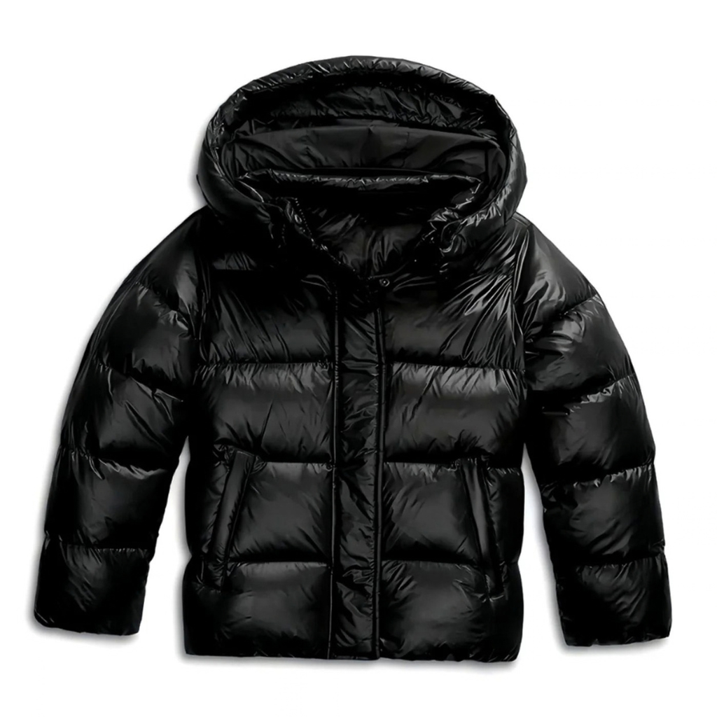 Kerstin | Damen Puffer Winterjacke mit Kapuze und leichter Gestaltung