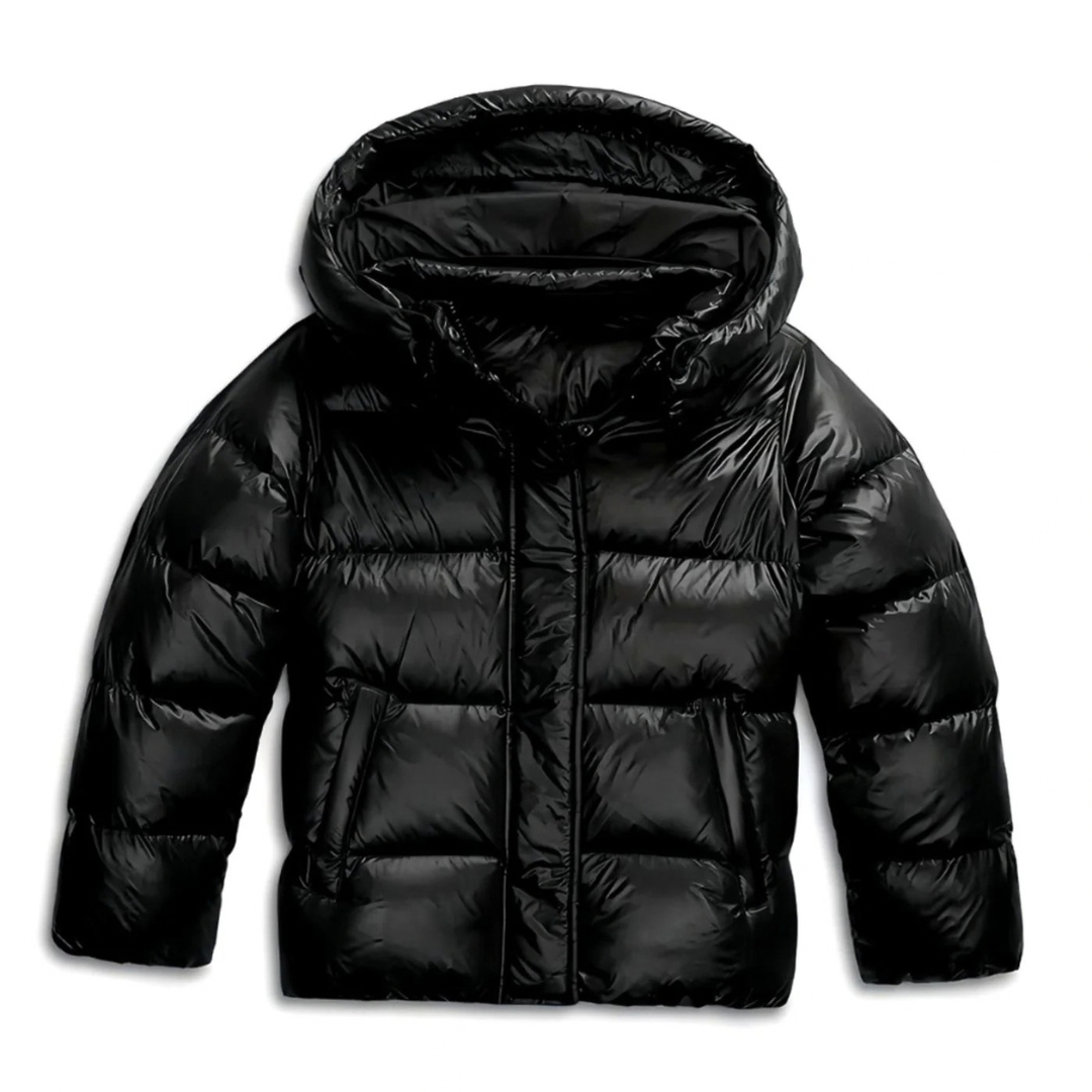 Kerstin | Damen Puffer Winterjacke mit Kapuze und leichter Gestaltung