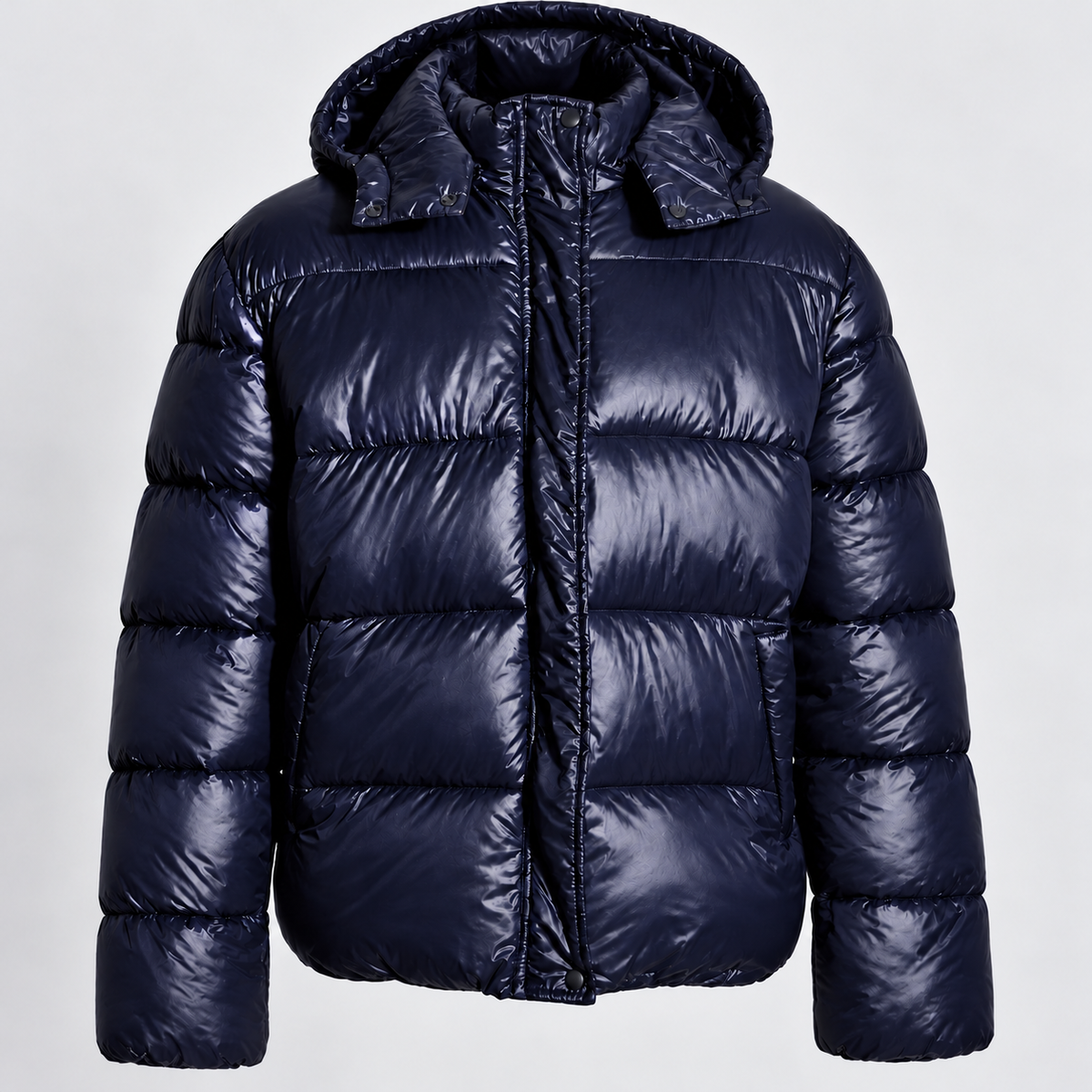 Kerstin | Damen Puffer Winterjacke mit Kapuze und leichter Gestaltung