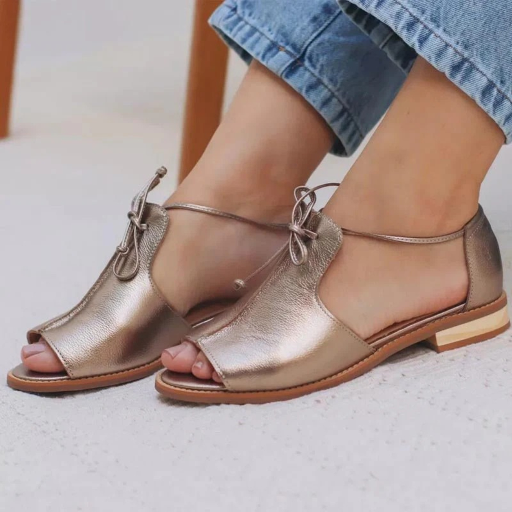 Kesha | Damen Orthopädische Sandalen Mit Schleife