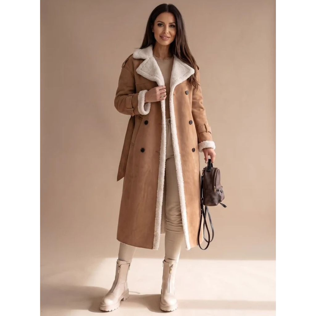 Kiana | Damen Winterjacke mit Teddy Futter