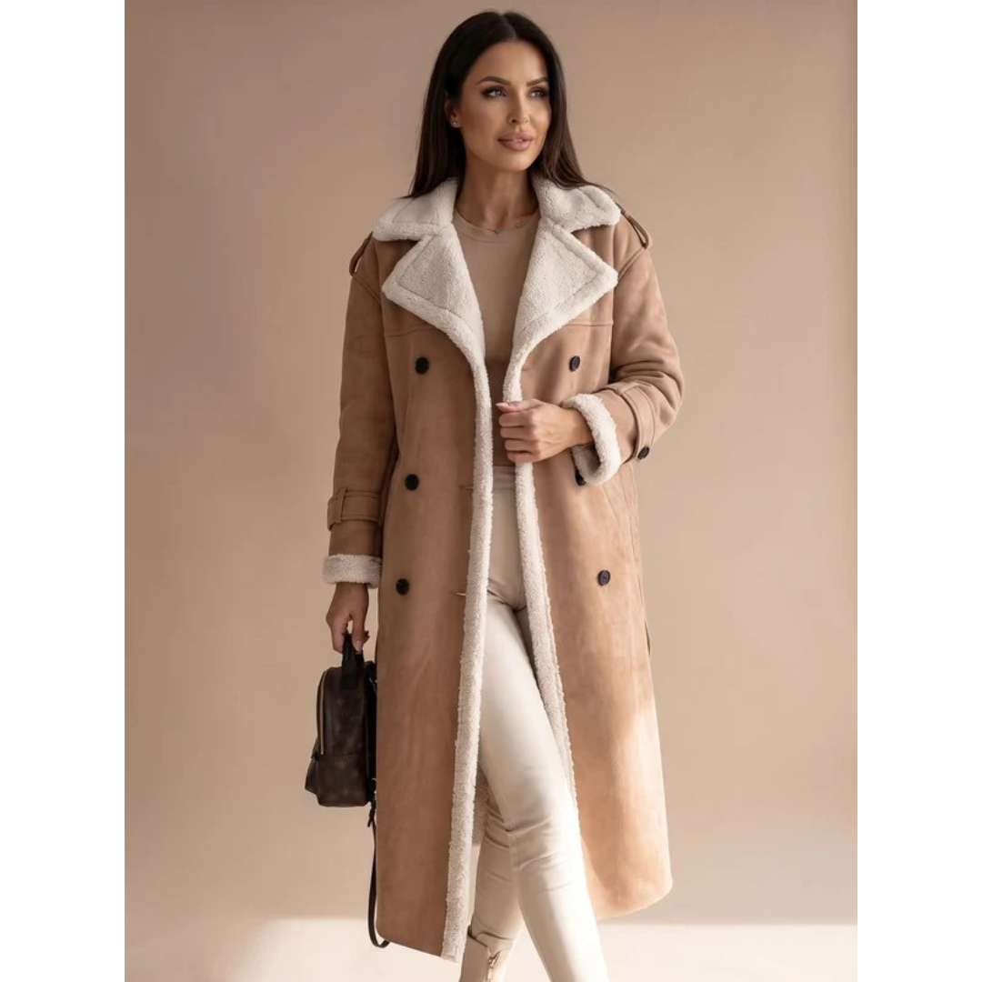 Kiana | Damen Winterjacke mit Teddy Futter