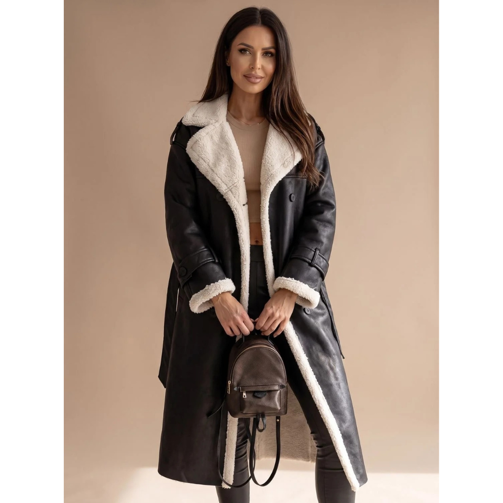 Kiana | Damen Winterjacke mit Teddy Futter