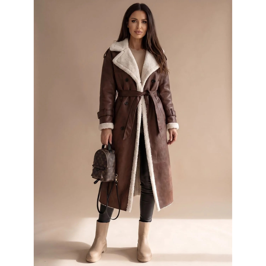 Kiana | Damen Winterjacke mit Teddy Futter
