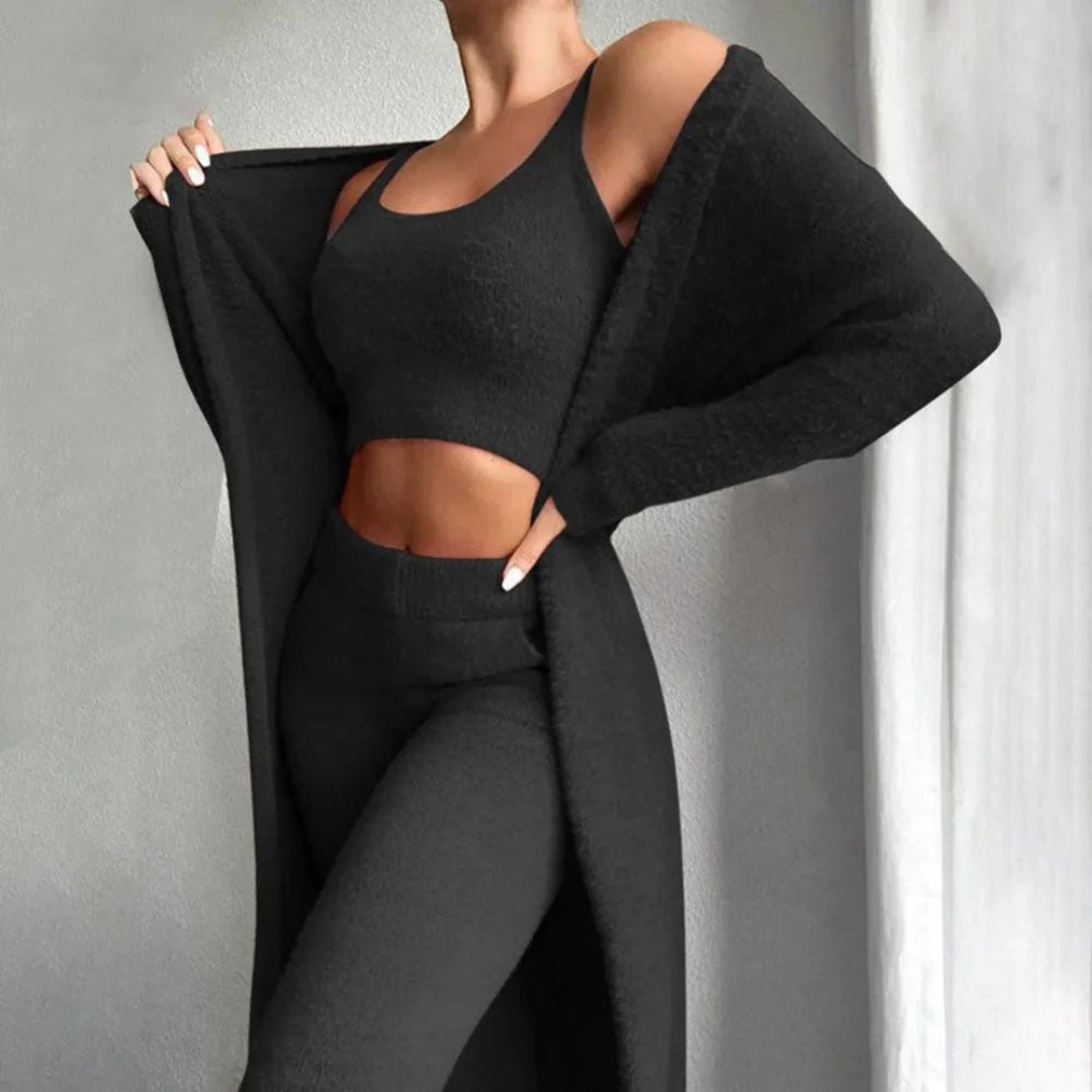 Kirsten | Damen Hausanzug für Zuhause und Freizeit