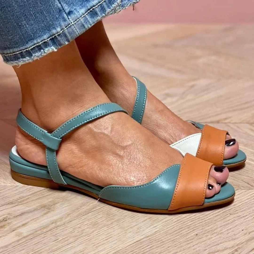 Klara | Damen Orthopädische Sandalen Mit Riemchen