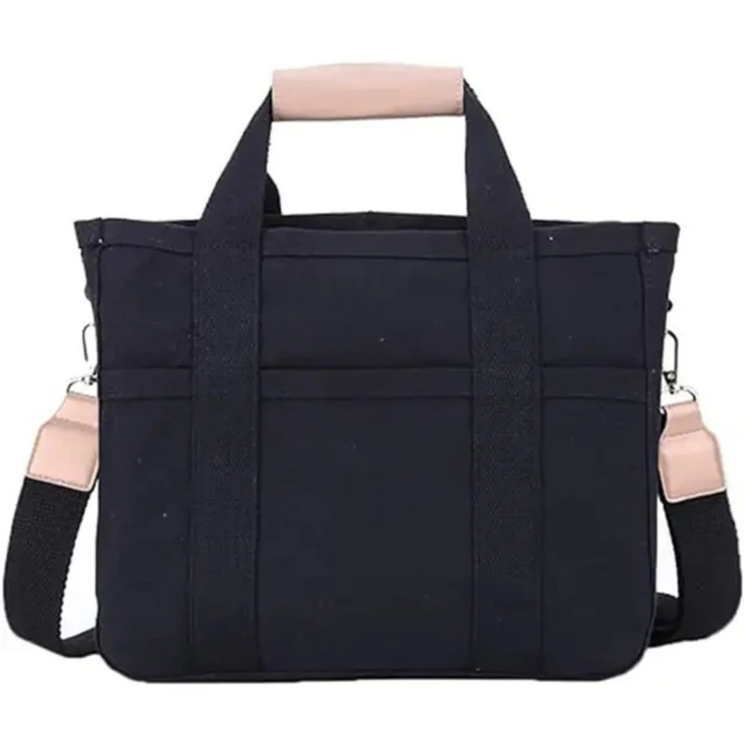 Klara | Damen Vielseitige Canvas Schultertasche