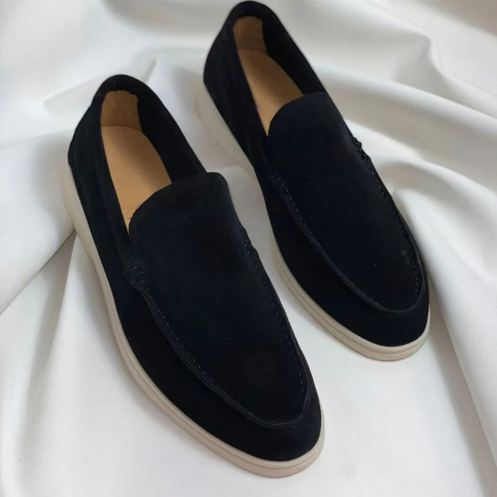 Konrad | Herren Orthopädische Loafer aus Wildleder