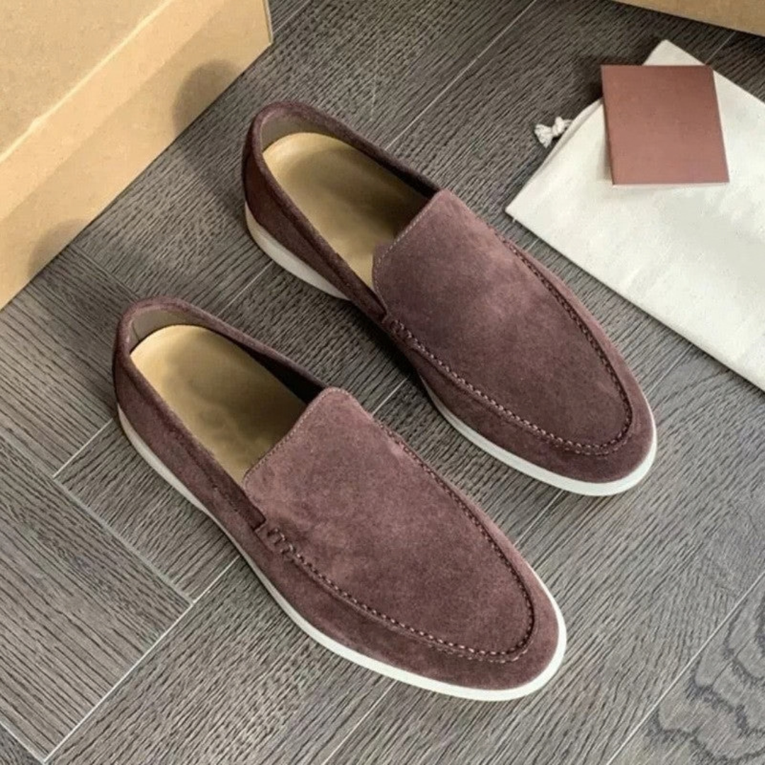 Konrad | Herren Orthopädische Loafer aus Wildleder